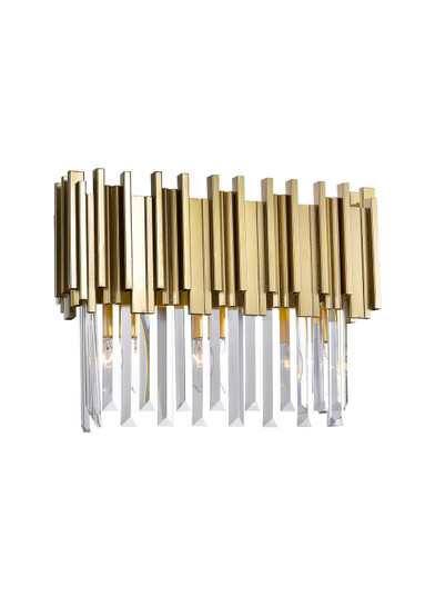 Deco Three Light Vanity in Medallion Gold (401|1112W173169)