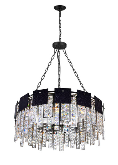 Glacier Ten Light Chandelier in Polished Nickel (401|1099P3210613)