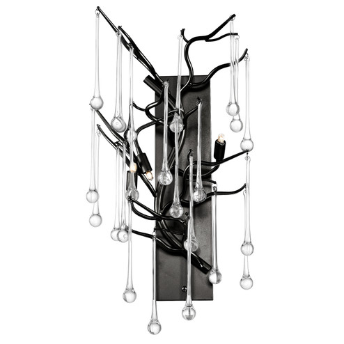 Anita Three Light Wall Sconce in Black (401|1094W113101)