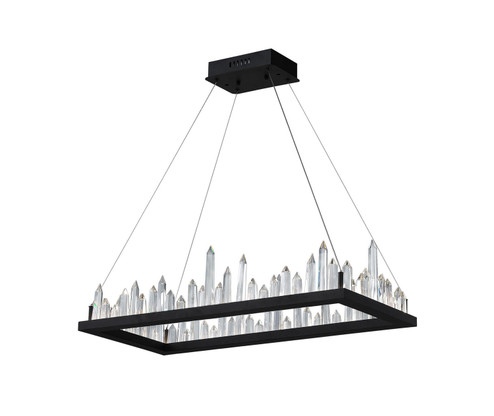 Juliette LED Chandelier in Black (401|1043P44101RC)