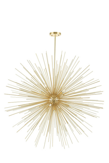 Savannah 14 Light Chandelier in Gold Leaf (401|1034P4014620)