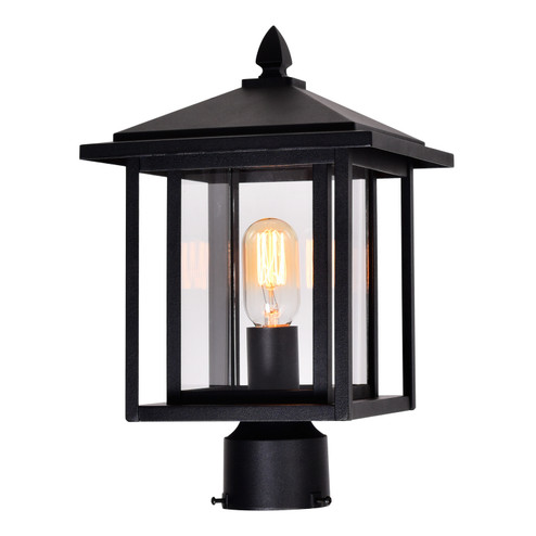 Crawford One Light Outdoor Lantern Head in Black (401|0417PT91101)