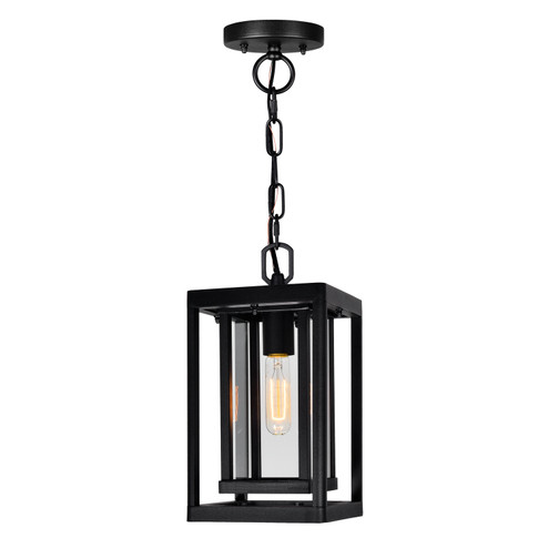 Mulvane One Light Outdoor Hanging Pendant in Black (401|0415P71101)