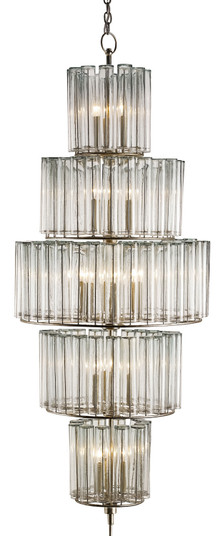 Bevilacqua 18 Light Chandelier in Silver Leaf (142|9311)