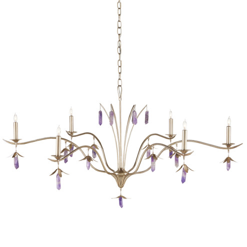 Lilah Six Light Chandelier in Champagne (142|90000934)