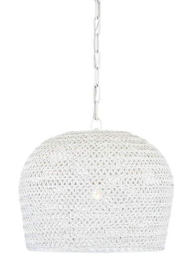 Piero One Light Chandelier in White (142|90000870)