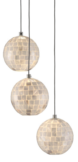 Finhorn Three Light Pendant in Natural/Silver (142|90000717)