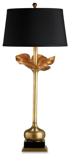 Metamorphosis Brass Table Lamp One Light Table Lamp in Antique Brass/Black (142|6240)