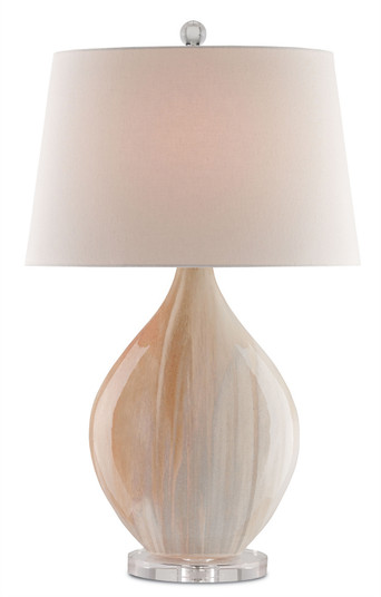 Opal Blush One Light Table Lamp in Amber/Cream/Clear (142|6111)