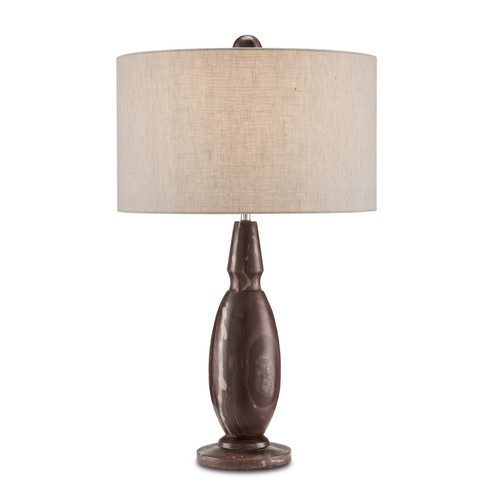 Temptress One Light Table Lamp in Natural/Polished Nickel (142|60000827)