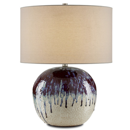 Bessbrook One Light Table Lamp in Reactive Blue/White/Red/Cream (142|60000802)