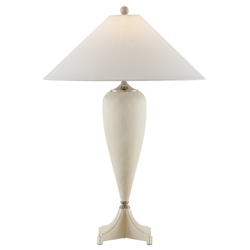 Hastings One Light Table Lamp in Whitewash/Polished Nickel (142|60000792)