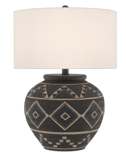 Tattoo One Light Table Lamp in Brewed Latte/Molé Black (142|60000539)