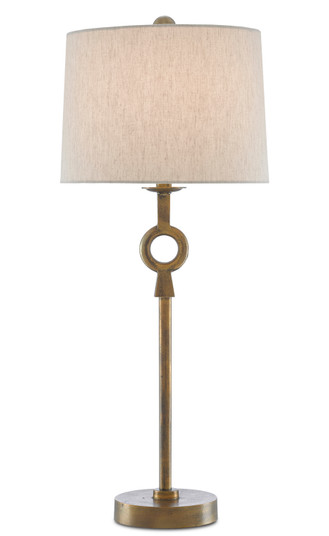 Germaine One Light Table Lamp in Antique Brass (142|60000530)