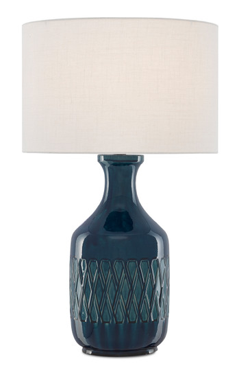 Samba One Light Table Lamp in Ocean Blue (142|60000515)