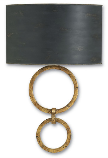 Bolebrook Collection One Light Wall Sconce in Gold Leaf (142|5910)