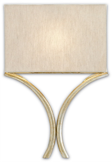 Cornwall One Light Wall Sconce in Silver Leaf (142|59000006)