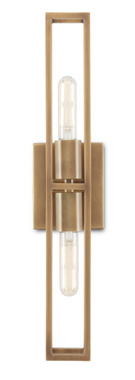 Bergen Two Light Wall Sconce in Antique Brass (142|58000019)