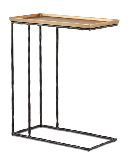 Boyles Table in Antique Brass/Black (142|40000131)