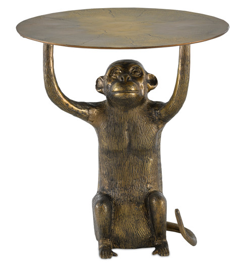 Abu Accent Table in Antique Gold (142|40000118)