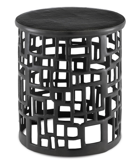 Wasi Accent Table in Black Nickel (142|40000115)