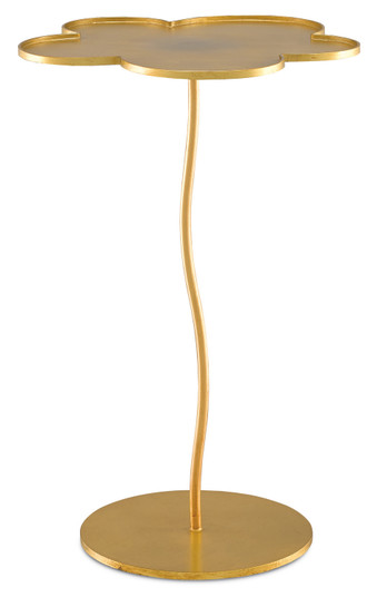 Fleur Collection Accent Table in Gold Leaf (142|40000068)