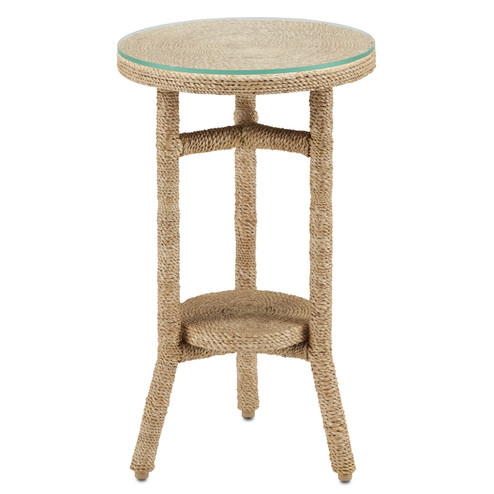 Limay Drinks Table in Natural/Clear (142|30000214)