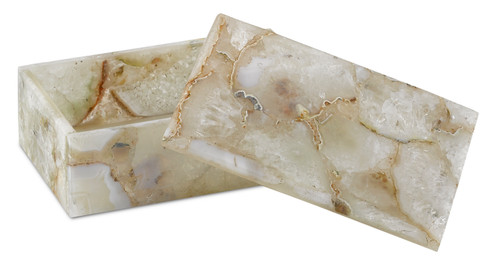 Benoit Box in Natural Agate (142|12000175)