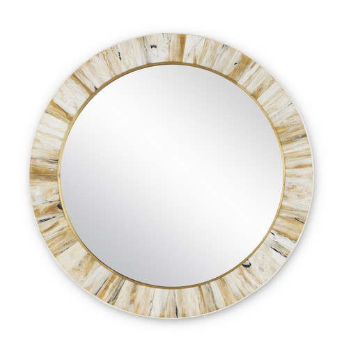 Niva Mirror in Cream/Brass (142|10000121)