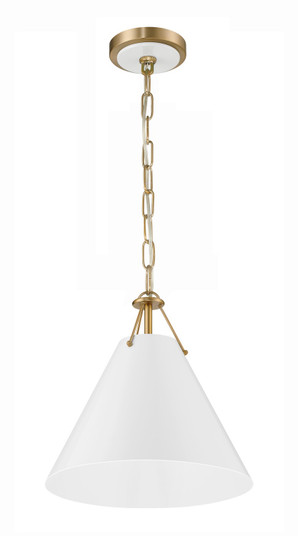 Xavier One Light Pendant in Vibrant Gold (60|XAVB8301VG)