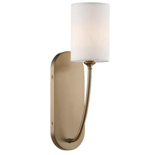 Preston One Light Wall Sconce in Vibrant Gold (60|PRE461VG)