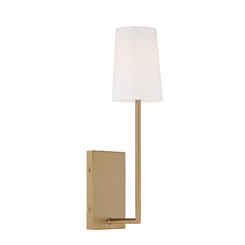 Lena One Light Wall Sconce in Vibrant Gold (60|LEN251VG)