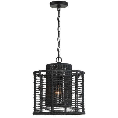 Jayna One Light Pendant in Matte Black (60|JAYA5001MK)