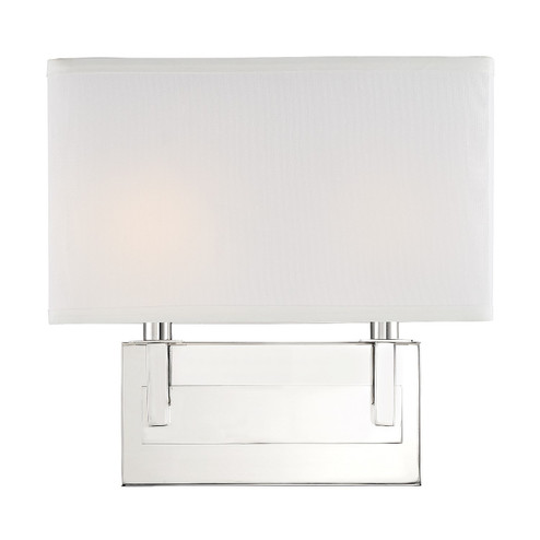 Durham Two Light Wall Sconce in Polished Nickel (60|DURA3542PN)