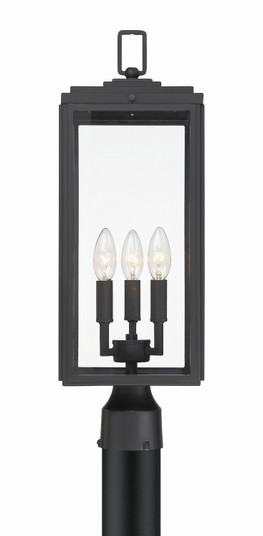 Byron Three Light Outdoor Post Mount in Matte Black (60|BYR80109MK)