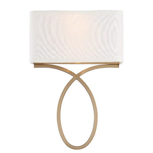 Brinkley Two Light Wall Sconce in Vibrant Gold (60|BRKA3702VG)