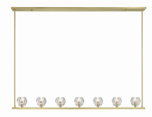 Aragon LED Chandelier in Soft Brass (60|ARA10267SB)