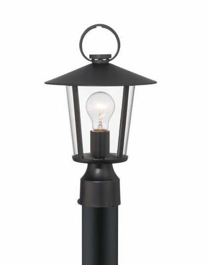 Andover One Light Outdoor Post Mount in Matte Black (60|AND9207CLMK)