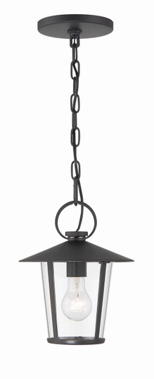 Andover One Light Outdoor Chandelier in Matte Black (60|AND9203CLMK)