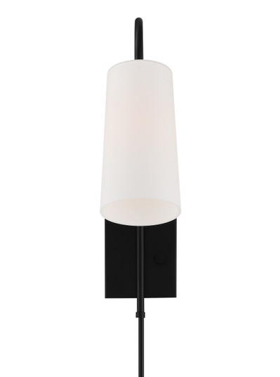 Alexa One Light Wall Sconce in Matte Black (60|ALX4501MK)