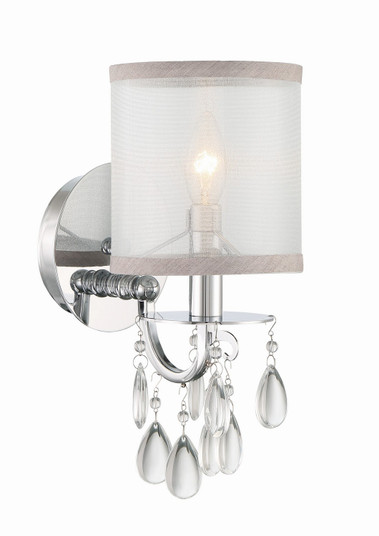 Hampton One Light Wall Sconce in Polished Chrome (60|5621CH)