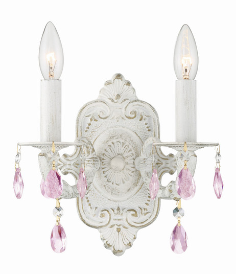 Paris Market Two Light Wall Sconce in Antique White (60|5022AWROMWP)