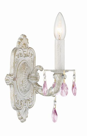Paris Market One Light Wall Sconce in Antique White (60|5021AWROMWP)