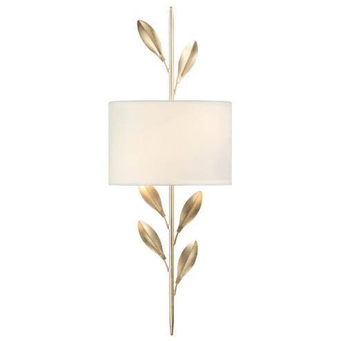 Broche Two Light Wall Sconce in Antique Gold (60|501GA)