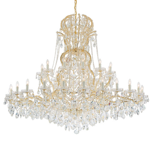 Maria Theresa 37 Light Chandelier in Gold (60|4460GDCLS)