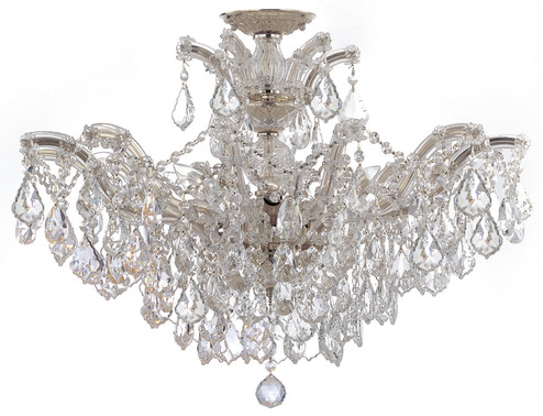 Maria Theresa Six Light Semi Flush Mount in Polished Chrome (60|4439CHCLSAQCEILING)