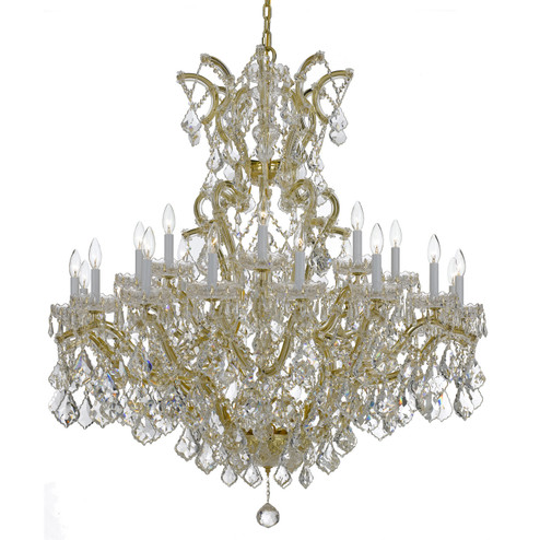 Maria Theresa 25 Light Chandelier in Gold (60|4424GDCLSAQ)