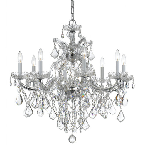 Maria Theresa Nine Light Chandelier in Polished Chrome (60|4409CHCLS)