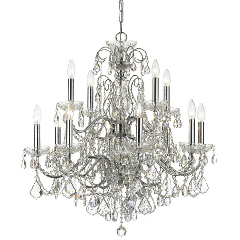 Imperial 12 Light Chandelier in Polished Chrome (60|3228CHCLS)