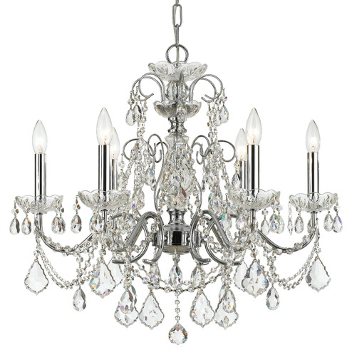 Imperial Six Light Chandelier in Polished Chrome (60|3226CHCLI)